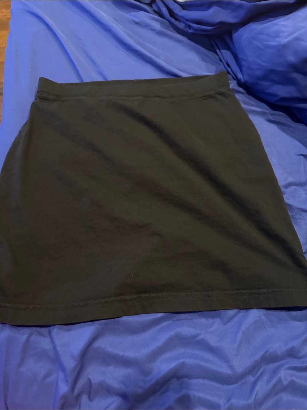 fresh produce Black Women's Mini Skirt - Simple A-Line